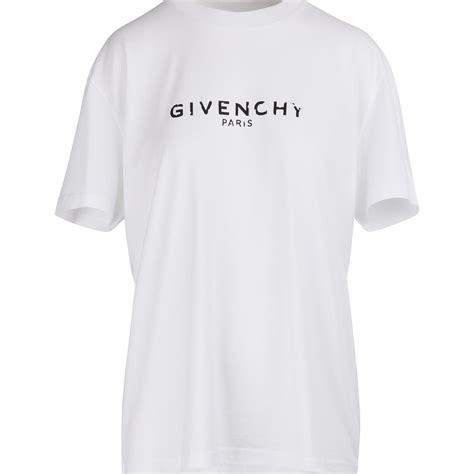 givenchy paris white tee|Givenchy t shirt euro.